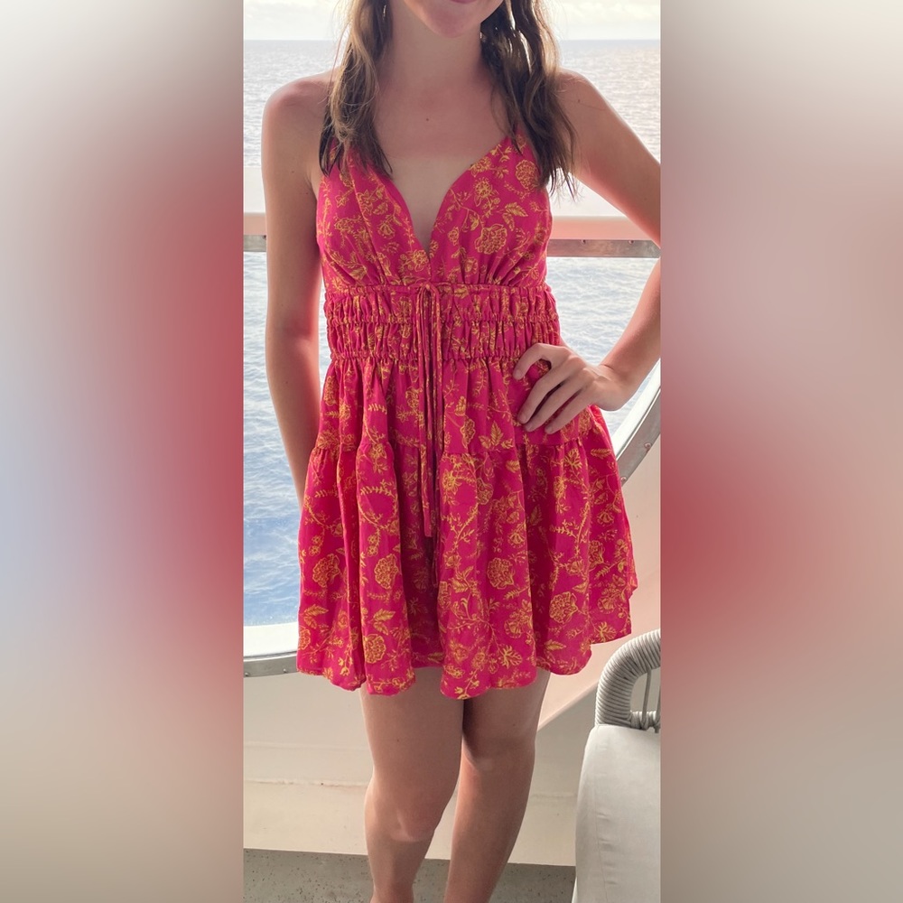 Mustard Seed flower romper